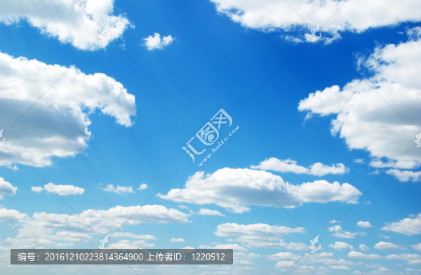 藍(lán)色的天空
