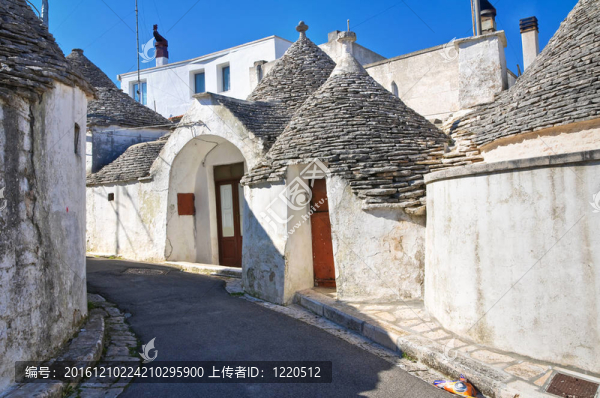 Alberobello,s,Trulli。普利亞。意大利.