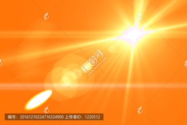 鏡頭光暈背景
