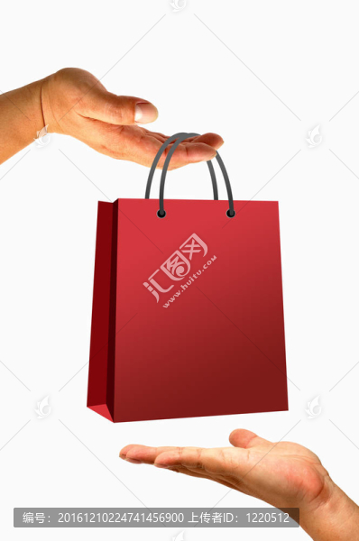 購(gòu)物袋在手