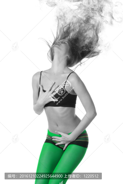運(yùn)動(dòng)的女人