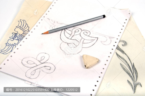 紙上鉛筆畫(huà)