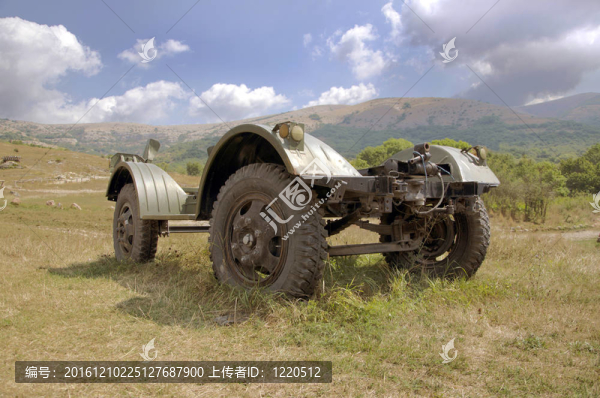 廢棄的汽車