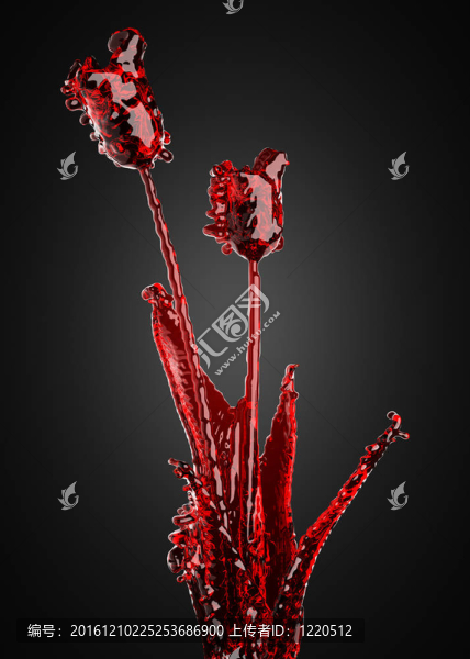 玻璃花