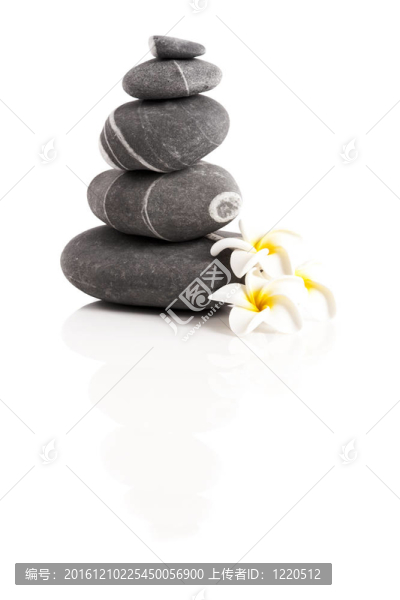 溫泉的石頭