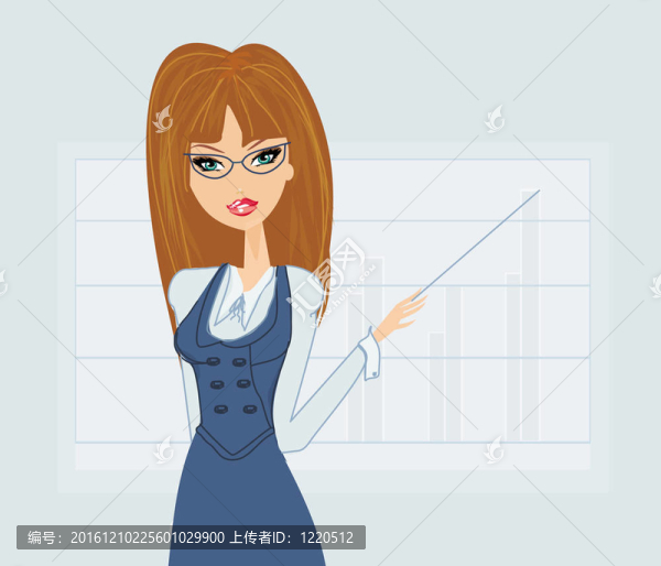 漂亮的女商人