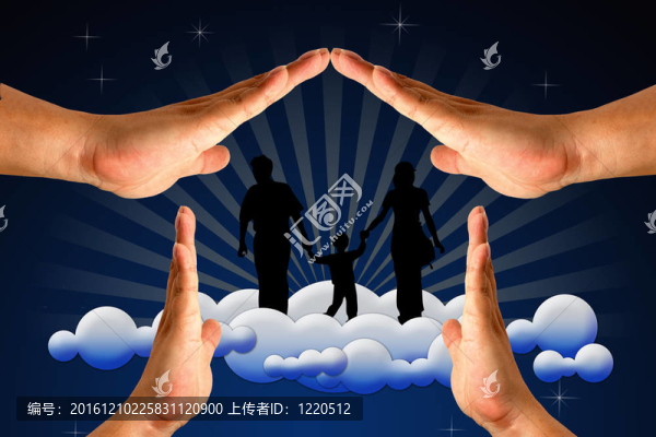 手和圖標房子超過一個家庭