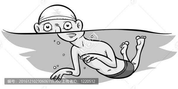 男子游泳