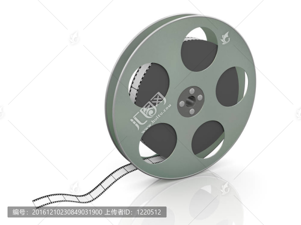 3d,36mm電影卷軸