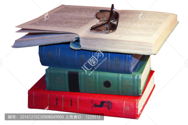 一堆孤立的書