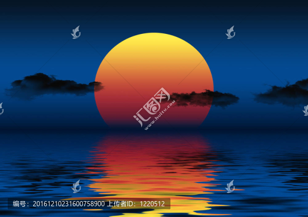 日落