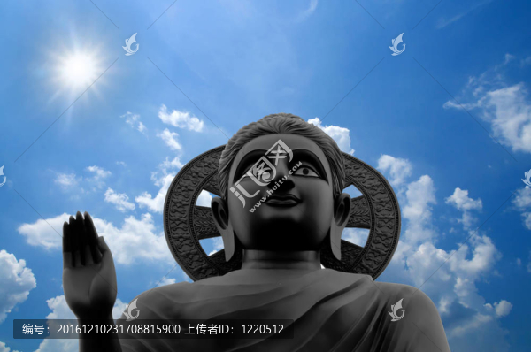 在藍(lán)色的天空BAC黑色佛地位