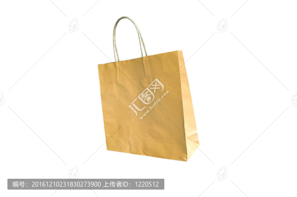 背景隔離紙袋