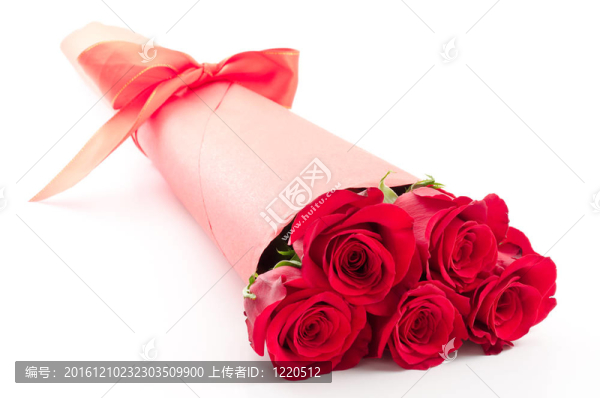 紅玫瑰花束