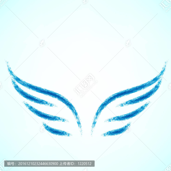 插圖天使圖標(biāo)。