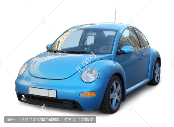 小藍(lán)色的車