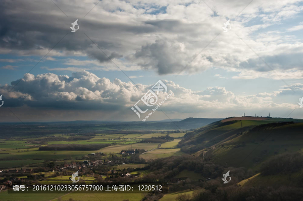 sttunning場景跨越懸崖農(nóng)村景觀與BEA