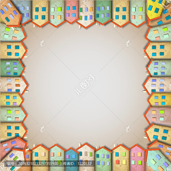 彩色家園框架