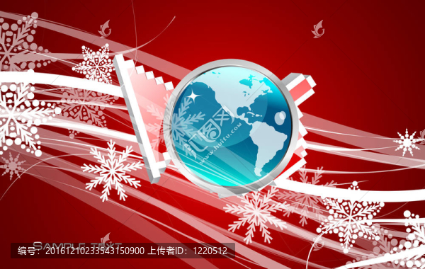 高科技指針背景