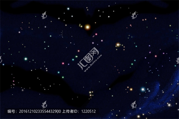 南天星空圖