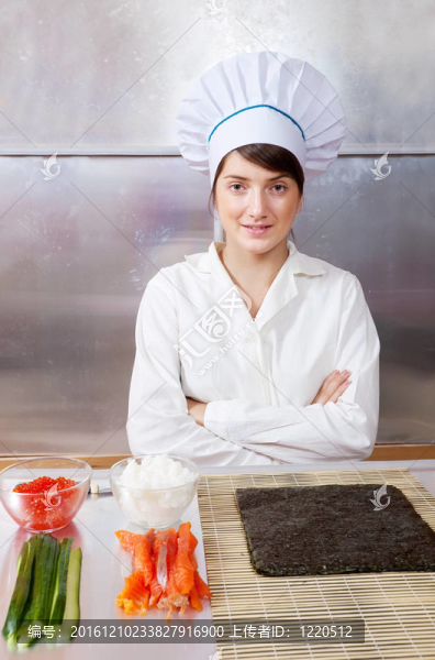 Cook女士壽司壽司配料