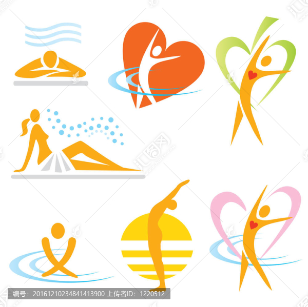 health_spa_sauna_icons
