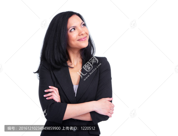商業(yè)女性思考。