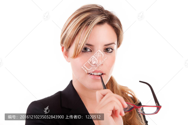 美麗的女商人