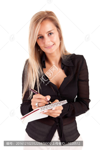 充滿思想的商業(yè)女性