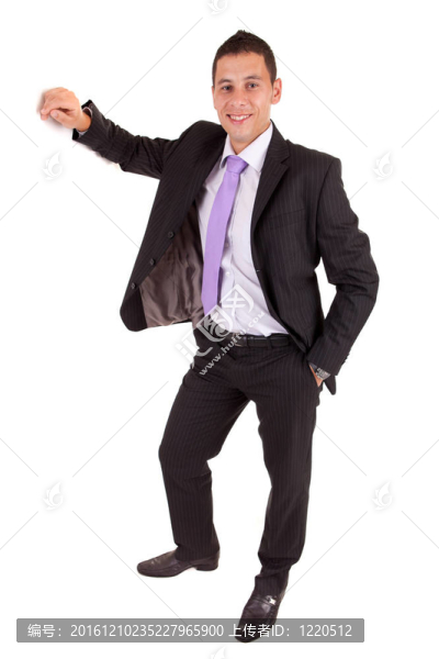 靠墻的商人