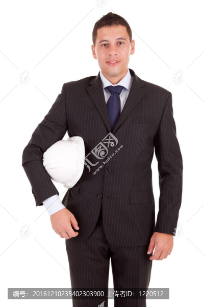 戴頭盔的工程師