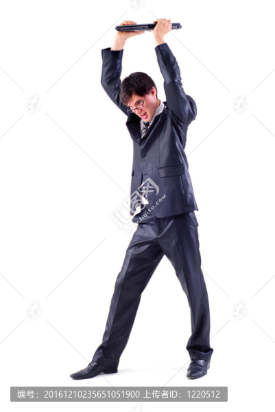 憤怒的商人