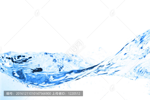 白水飛濺