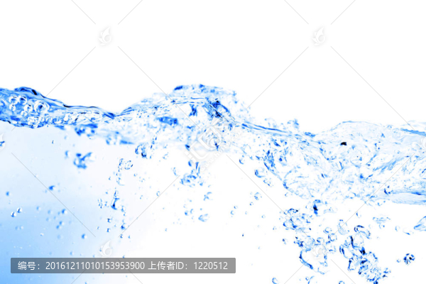 白水飛濺