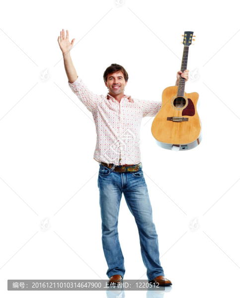 吉他人。