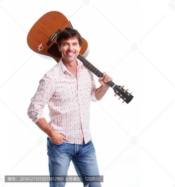 吉他人。