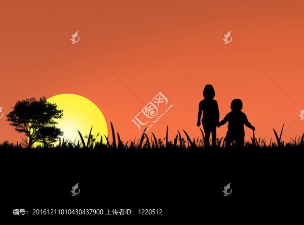 自然界中的兩個(gè)孩子