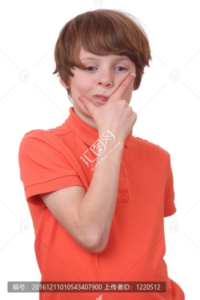 思考的男孩