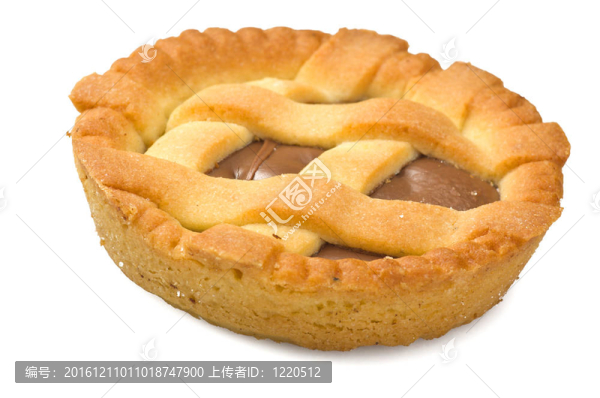 巧克力糕點；意大利自制的白色