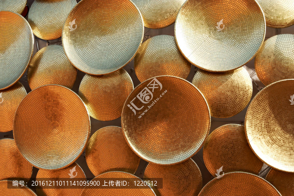 金唱片背景。建筑細(xì)部。