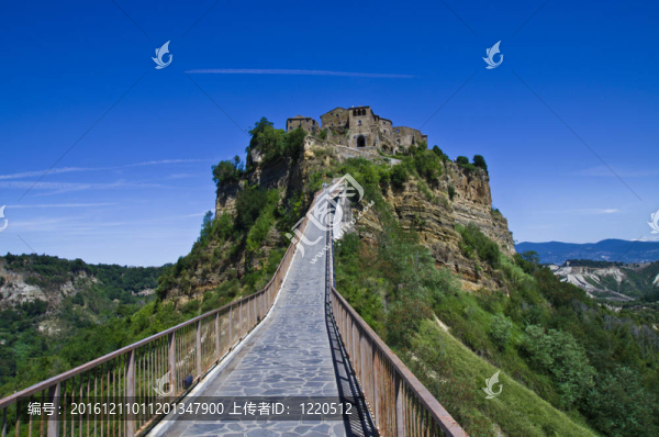 凝灰石村Civita,di,Bagnoreggio