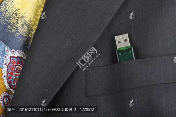 在夾克的USB,Key