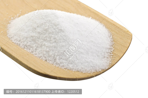 木勺上的細(xì)鹽