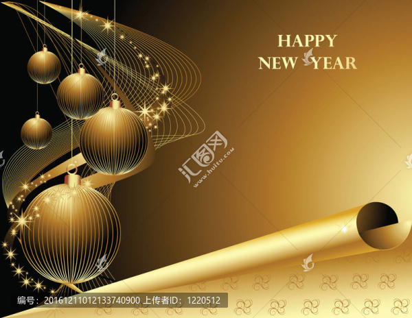 新年快樂背景