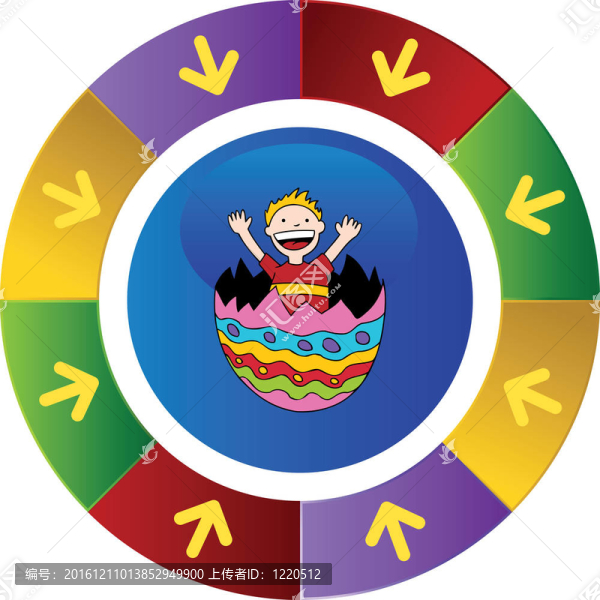 復(fù)活節(jié)彩蛋的孩子