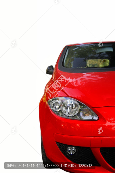 紅色的車