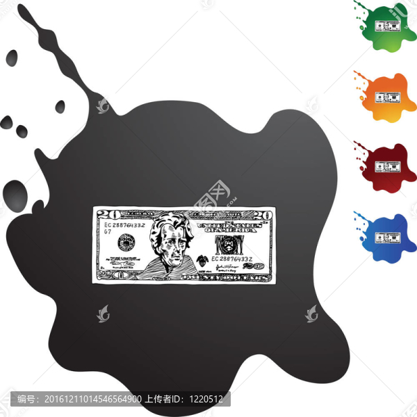 二十美元的比爾