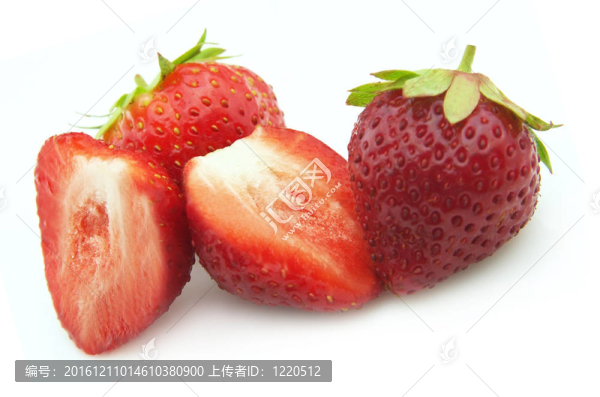 成熟的草莓