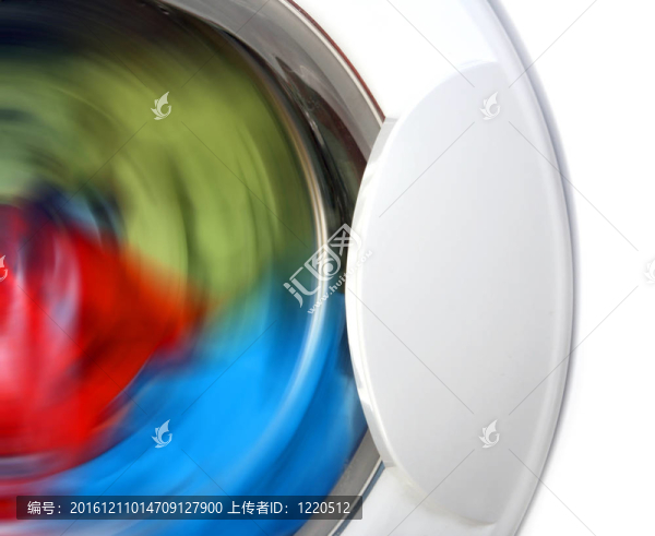 衣服在洗衣