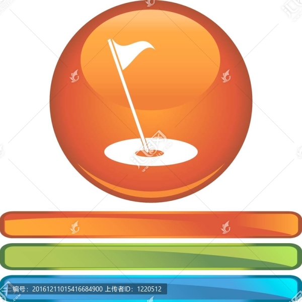高爾夫的旗幟